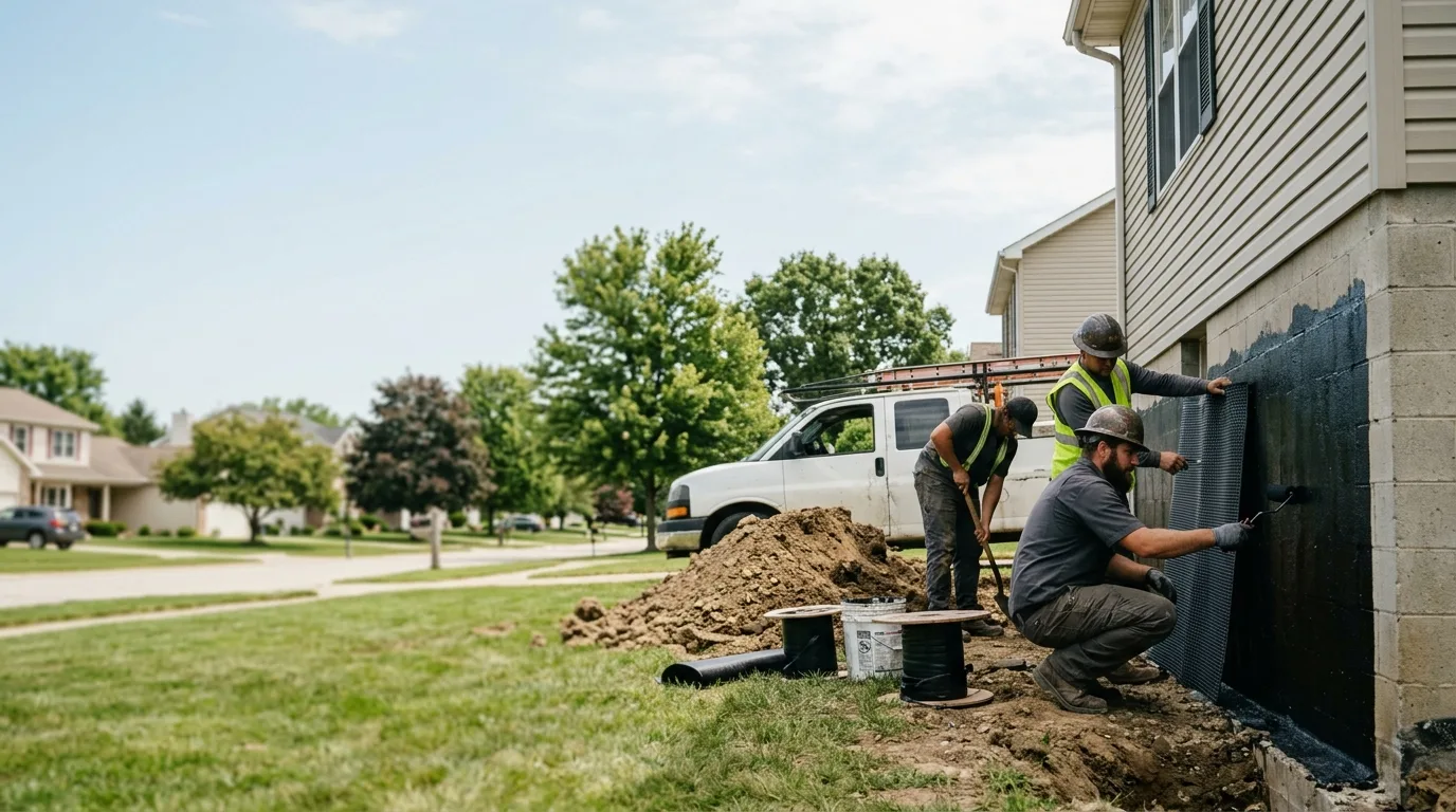 Basement Waterproofing in Thornton, PA near me